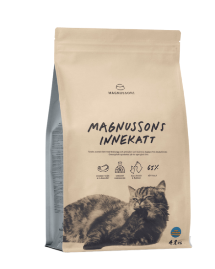 Bild von Magnussons Innekatt für Hauskatzen 3 x 4,8 Kg